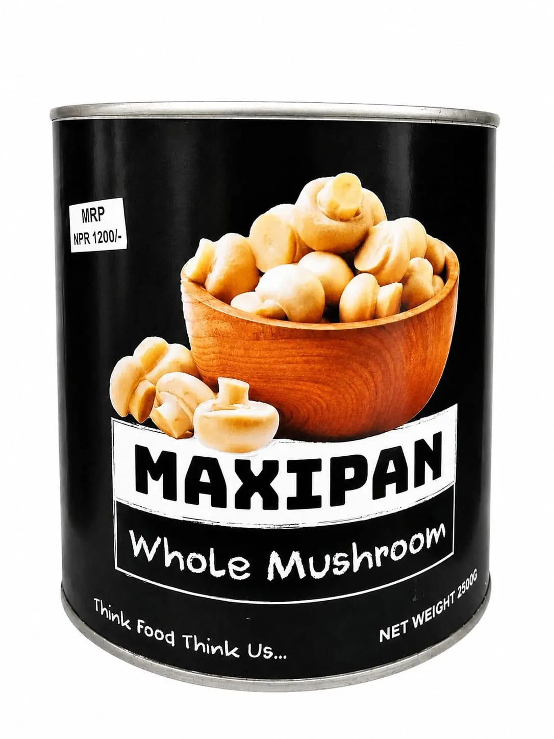 Maxipan Canned Whole Mushroom (2.5 kg)