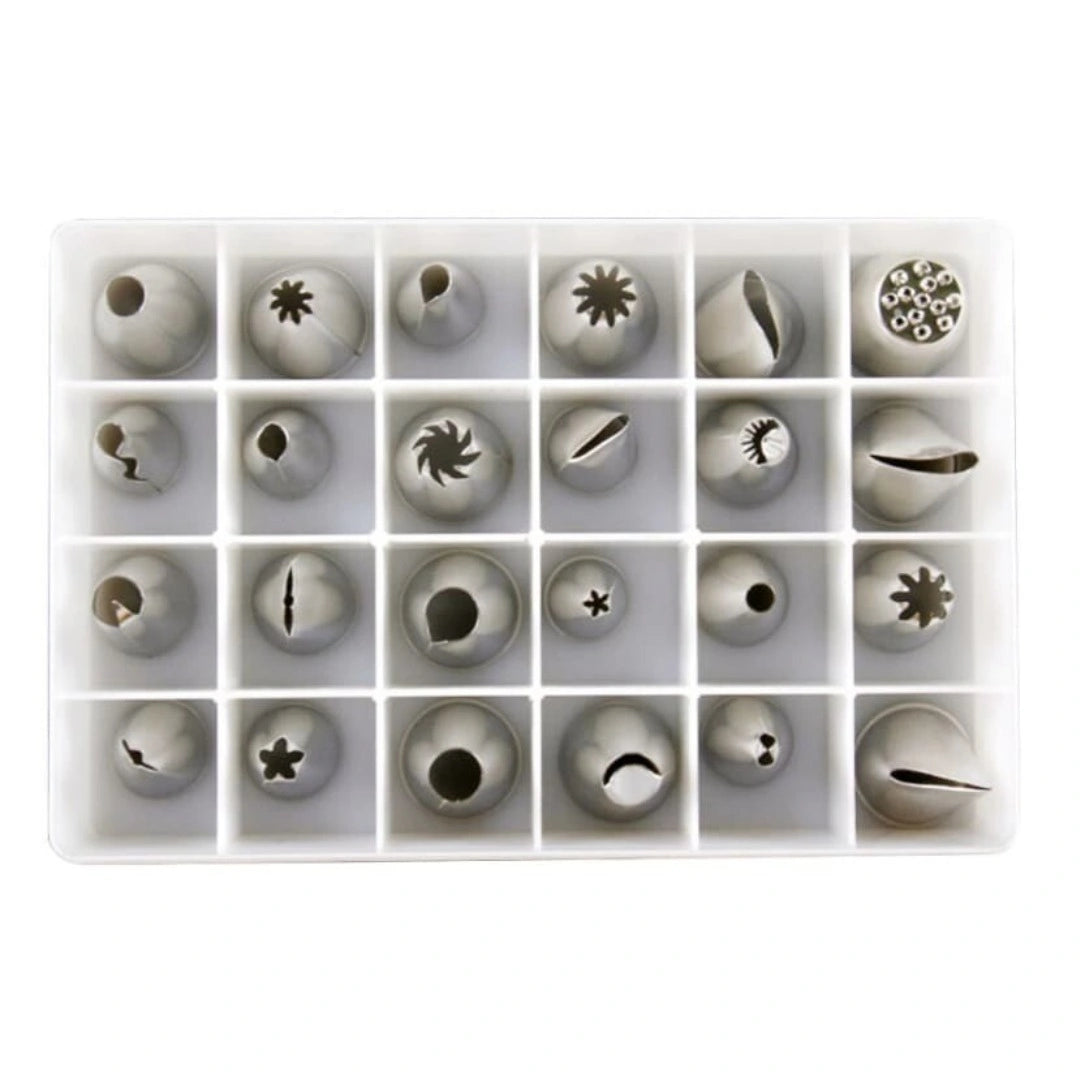Stainless Steel Nozzle (24 pcs) set