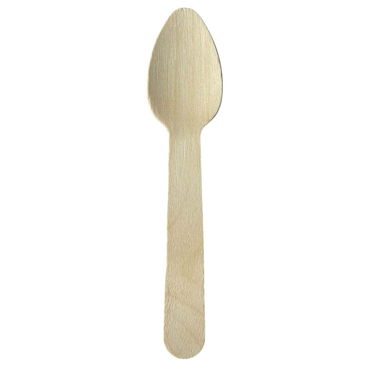 Wooden Spoons 100 pcs Packet (140 mm)