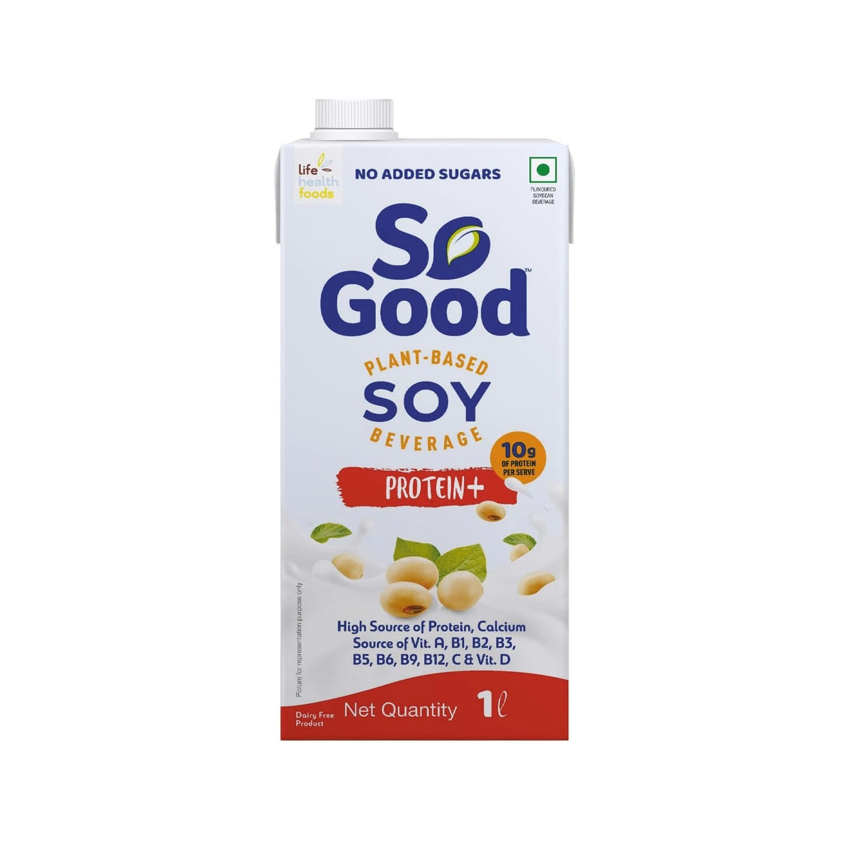 So Good Plant Based Soy Milk Protein+ (1 l)