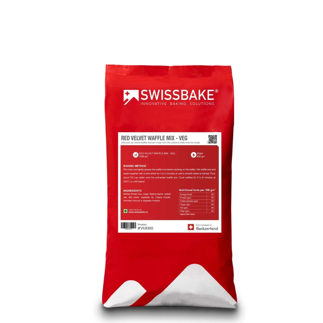 Swissbake Red Velvet Waffle Mix Veg