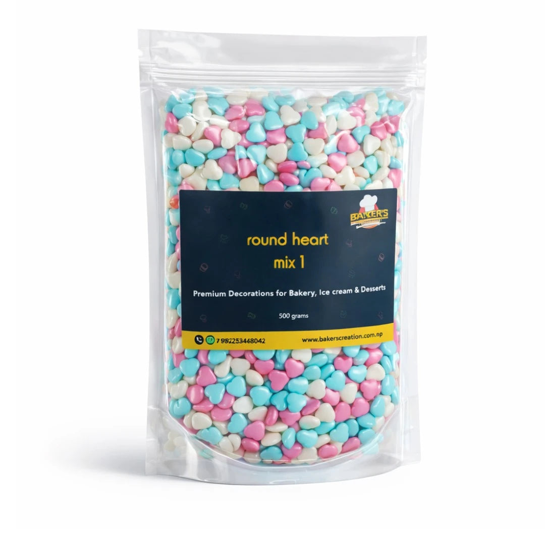Baker's Creation Round Heart Mix 1