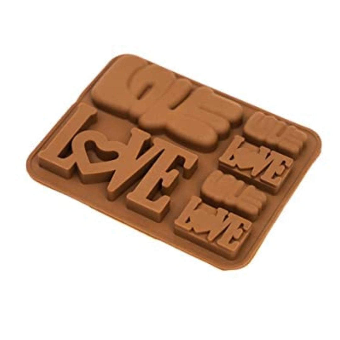 Love Silicone Bar Mould (6 In 1)