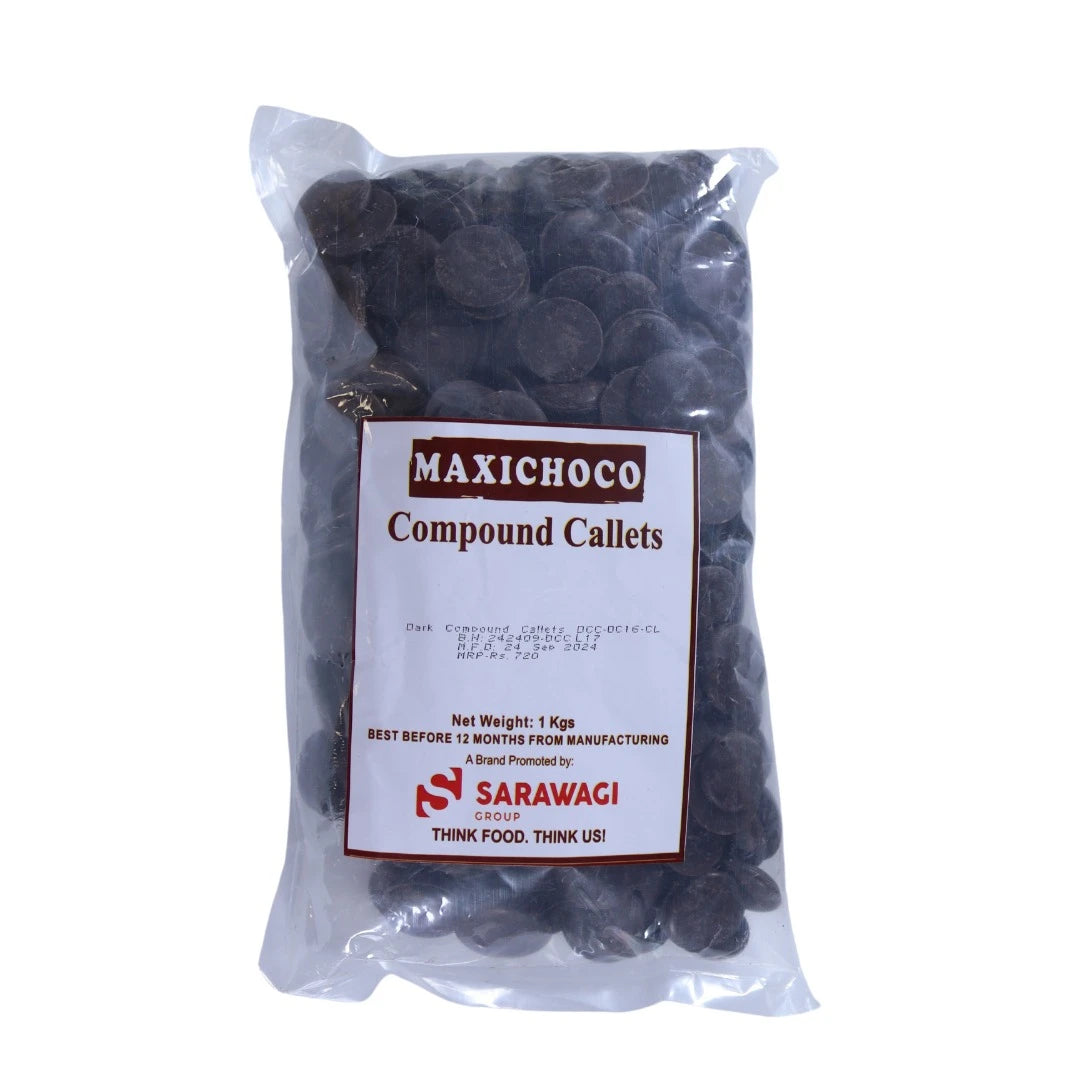 Maxichoco Dark Compound Callets (1 kg)