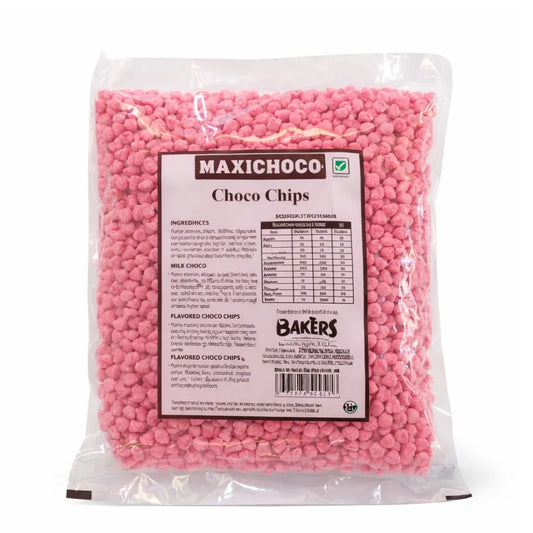 Maxichoco Strawberry Choco Chips (250 g)