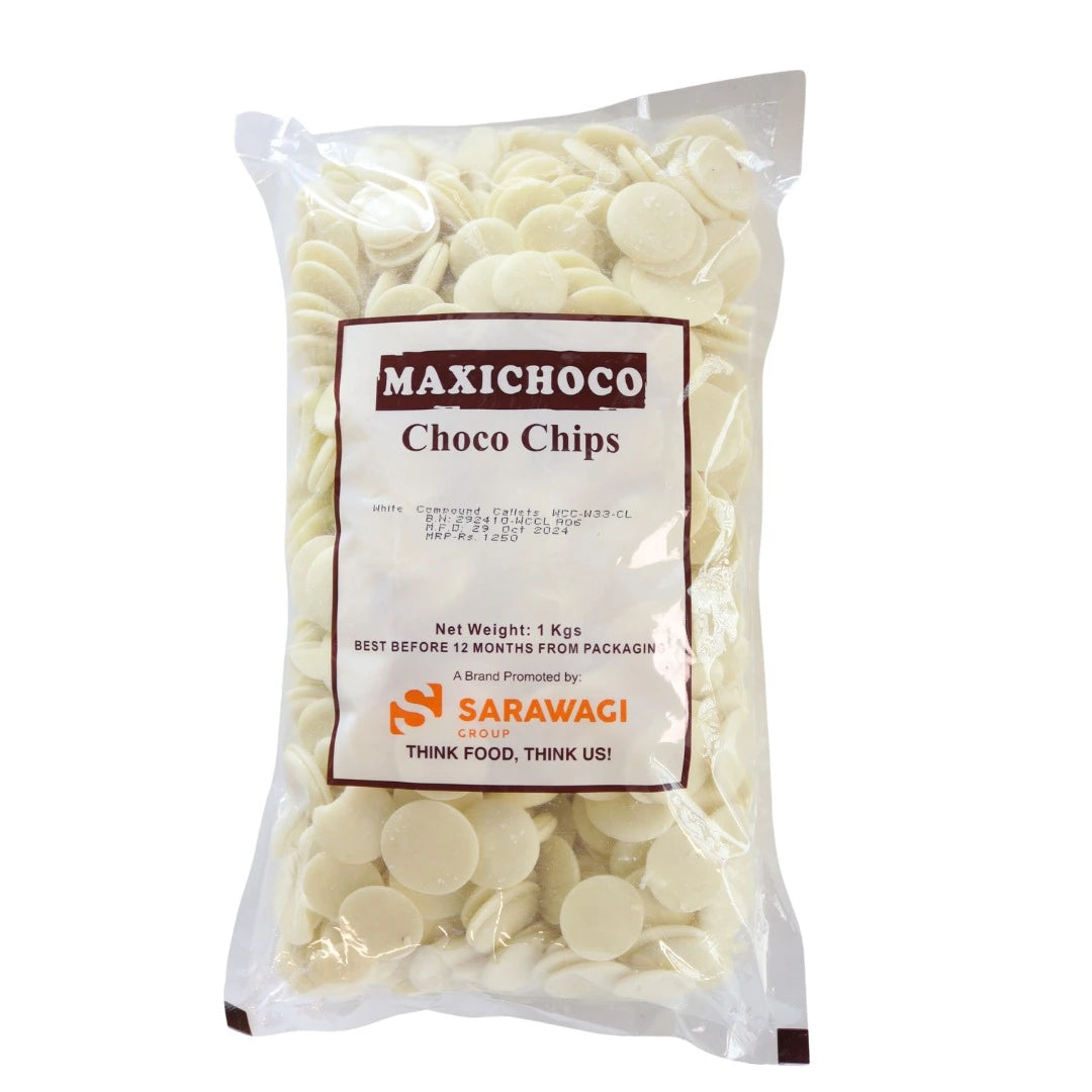 Maxichoco White Compound Callets