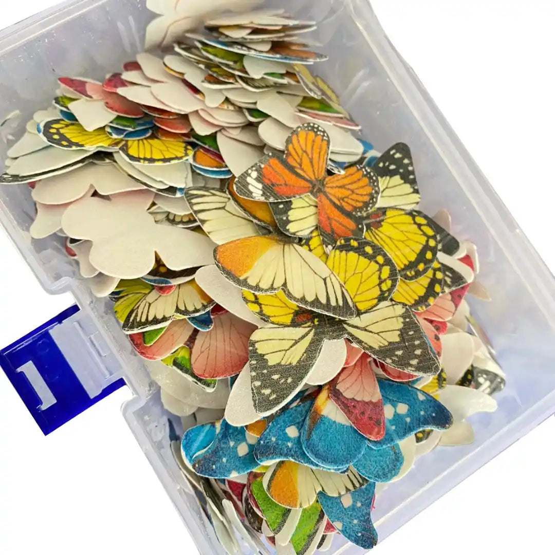 Plastic Butterfly Cake Decoration Topper