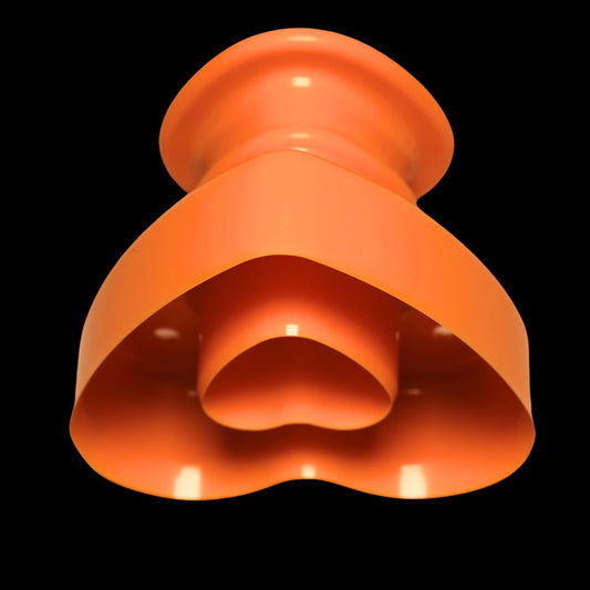 Plastic Donut Cutter Heart Shape