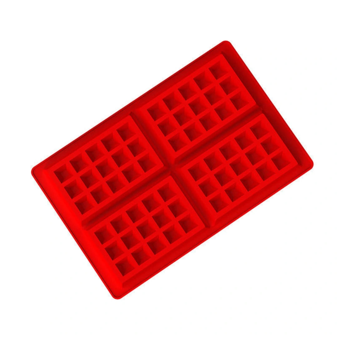 Rectangle 4 Silicone Waffle Mould