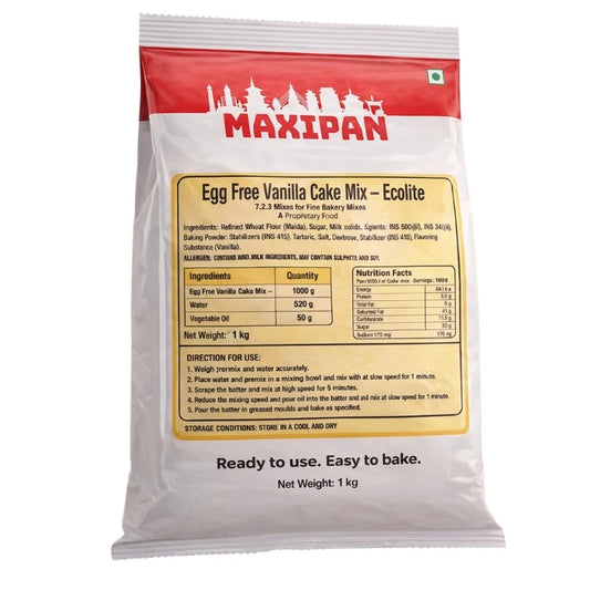 Maxipan Egg-Free Vanilla Cake Mix Ecolite