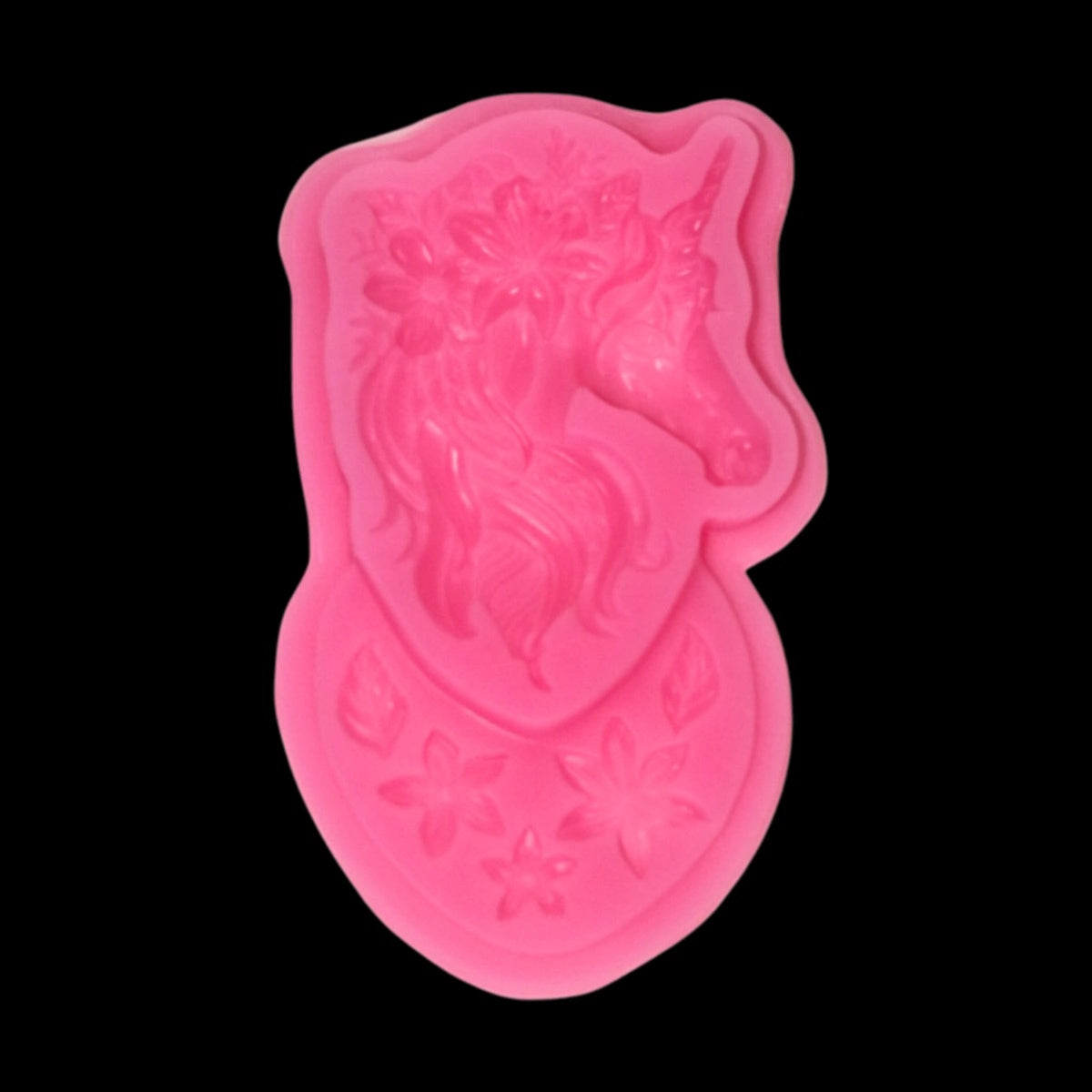Silicon Flat Unicorn Mould