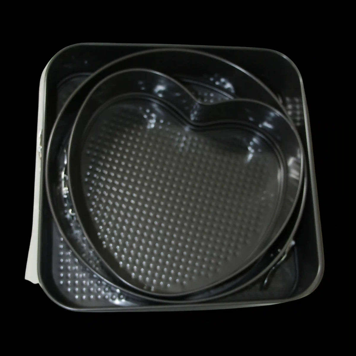 Spring Foam Cake Tin Assort Shape (3pcs)