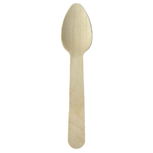 Wooden Spoons 100 pcs Packet (140 mm)