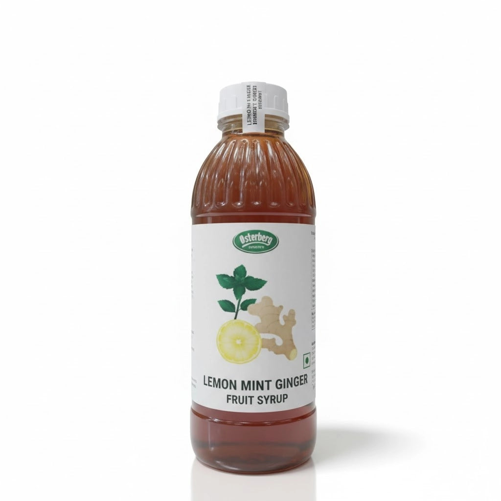 Osterberg Lemon Mint Ginger Syrup