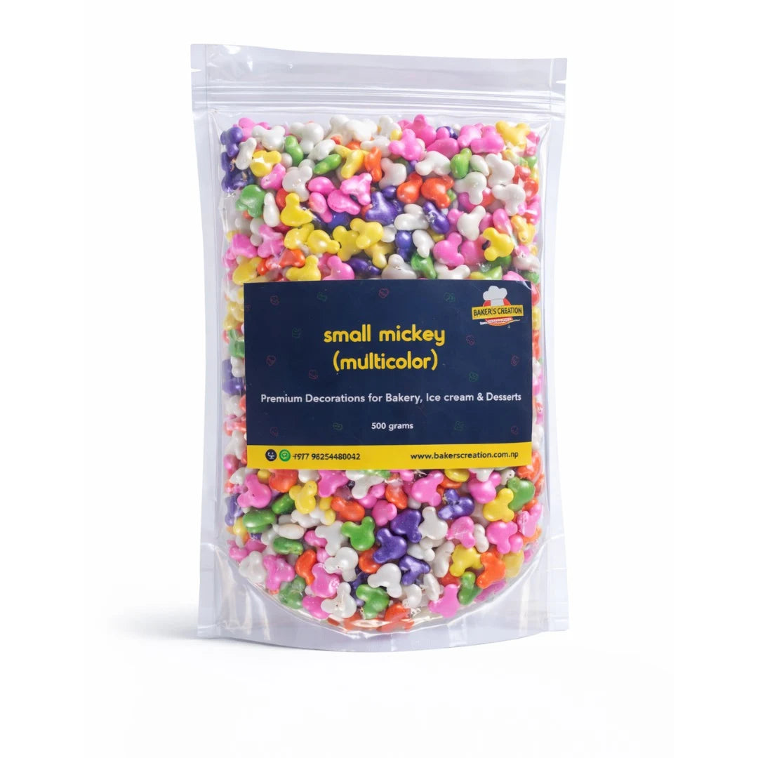 Baker's Creation Cake Sprinkles Small Multicolour Mickey