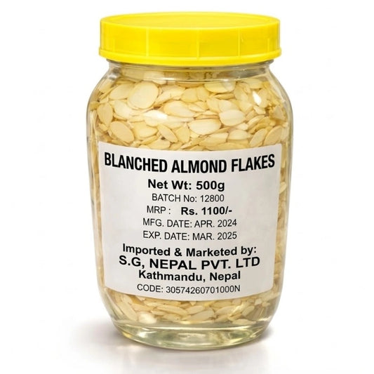 Blanch Almond Flakes (500 g)