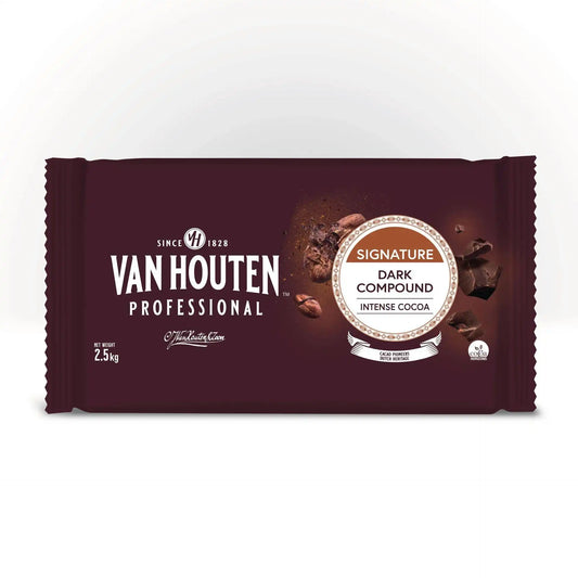 Van Houten Professional Dark Chocolate Block Intense Dark (1 kg)