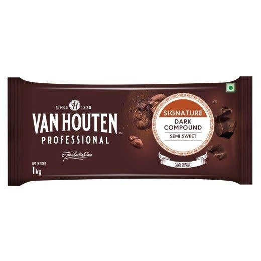 Van Houten Professional Semi Sweet Dark Compound (1 kg)