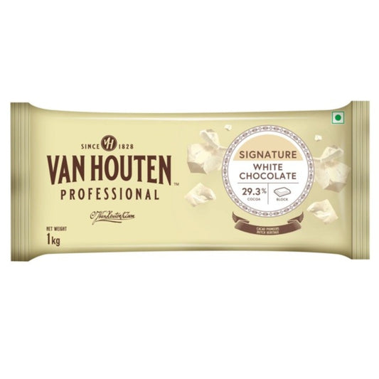 Van Houten Professional White Chocolate Block (1 kg)