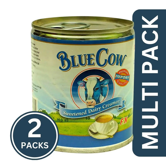Blue Cow Sweetened Dairy Creamer & Condensed Milk (Pack of 2, 390 g)