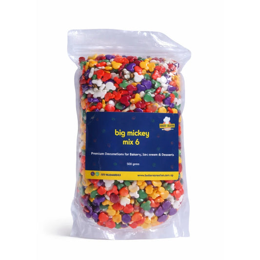Baker's Creation Cake Sprinkles Big Mickey Mix (500 g)