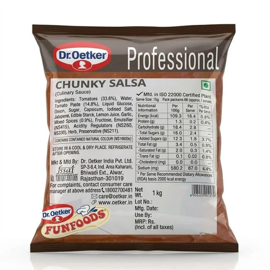 Dr. Oetker Funfoods Chunky Salsa (1 kg)