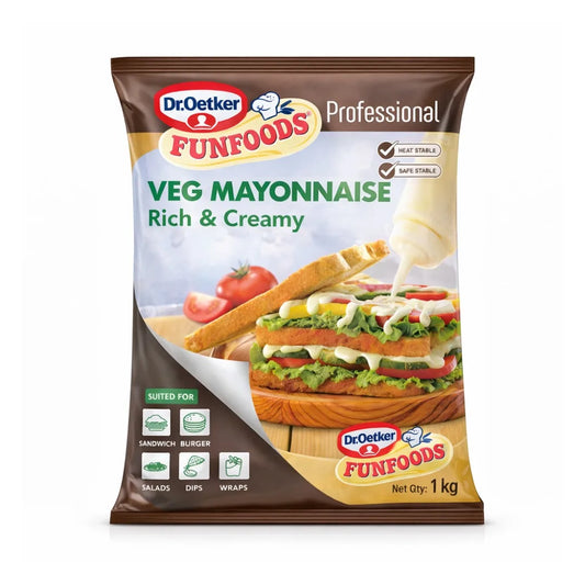 Dr. Oetker Funfoods Veg Mayo Rich Creamy (1 kg)