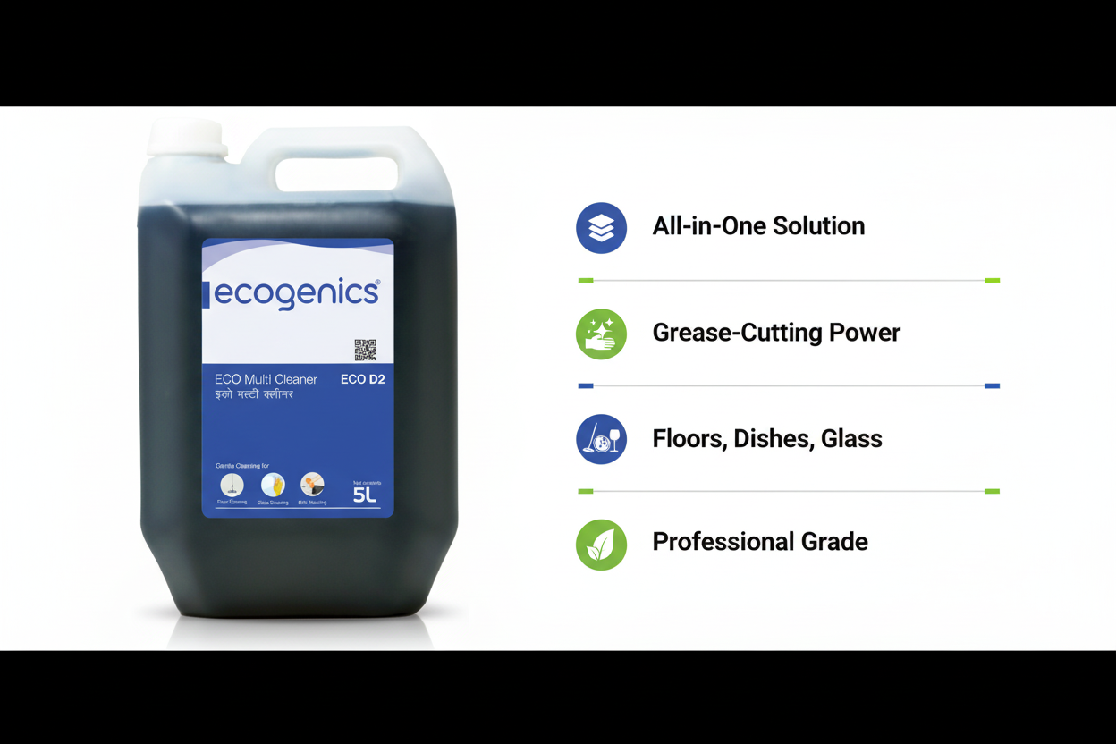 Ecogenics Eco Multi-Purpose Cleaner 5L - Professional Grade | Wholesale Nepal