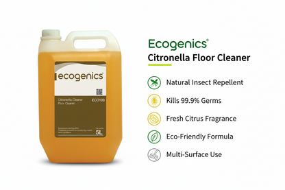 Ecogenics Citronella Floor Cleaner 5L - Insect Repellent Nepal