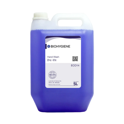 Ecogenics Hand Wash Liquid 5 Liter Lavender and Chamomile - Spa-grade aromatherapy hand soap for hotels, wellness centers, and resorts in Nepal. 