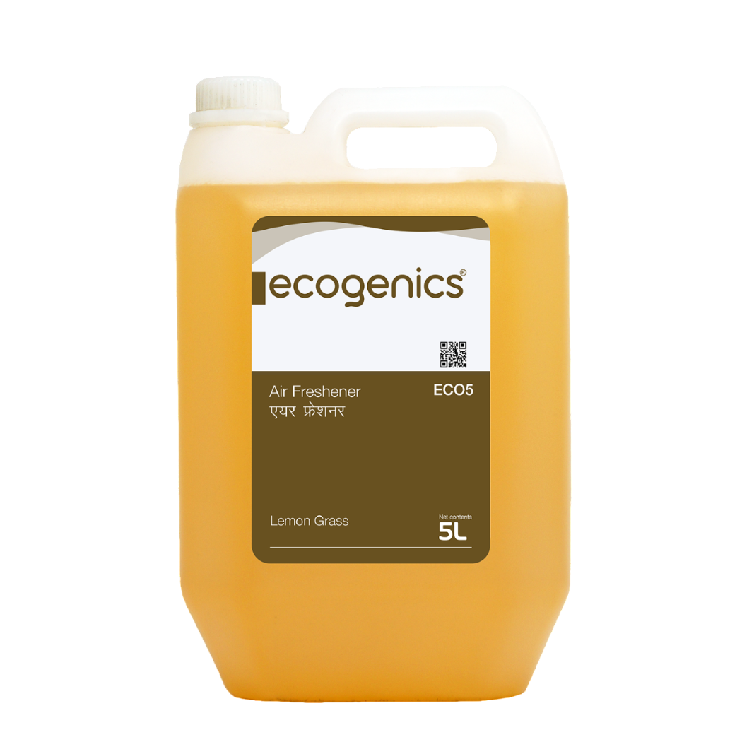Ecogenics lemongrass air freshener 5L natural citrus scent odor neutralizer for hotels and homes Nepal