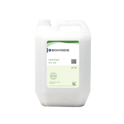 Biohygiene hand wash container on a white background