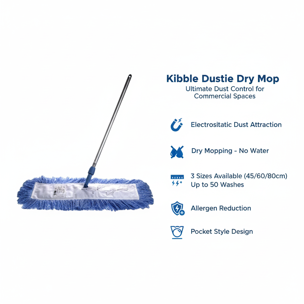 Kibble Dustie Dry Mop Acrylic - Dust Control Hotel Office | Nepal