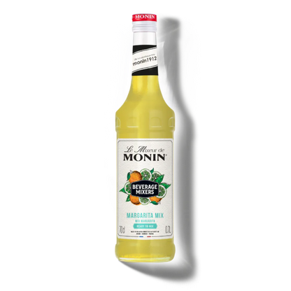 Monin Margarita Mix 700ml glass bottle natural citrus green concentrate Persian limes zesty lemons organic agave nectar premium French cocktail mix frozen on-the-rocks margaritas Nepal wholesale Kathmandu HORECA bars restaurants nightclubs
